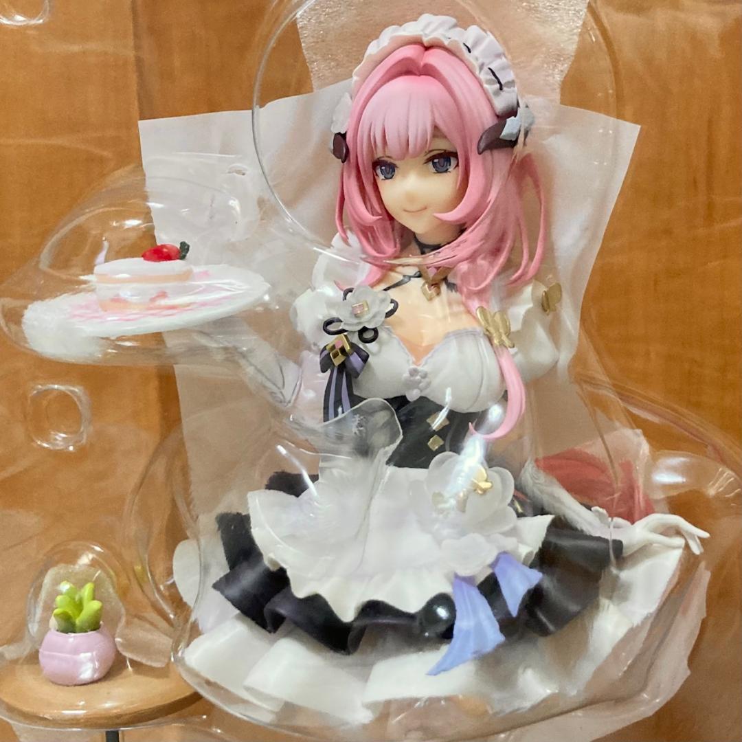 本体美品 崩壊3rd エリシア ピンクのメイドさん♪Ver. フィギュア