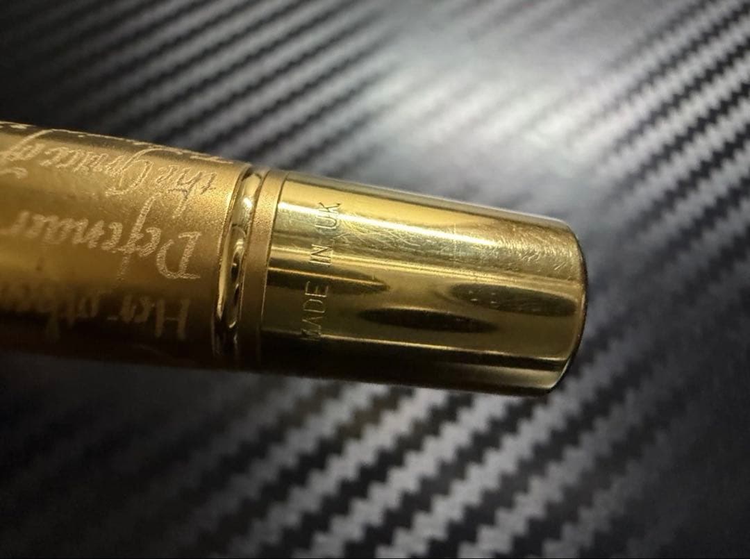 美品 パーカー デュオフォールド エリザベス女王 M 中字 万年筆