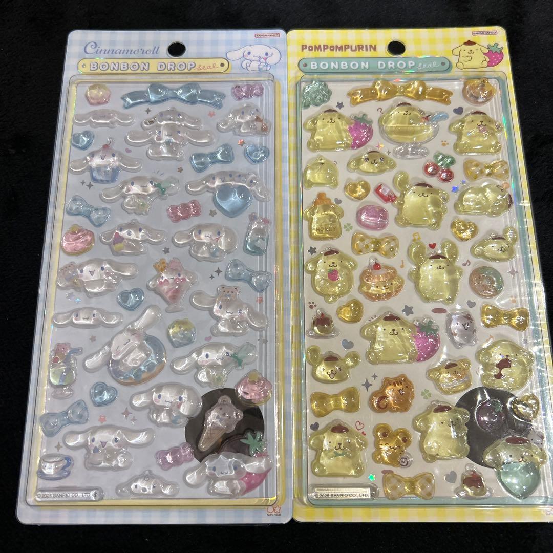 正規品　ボンボンドロップシール　第二弾　サンリオ　コンプリート　全8種