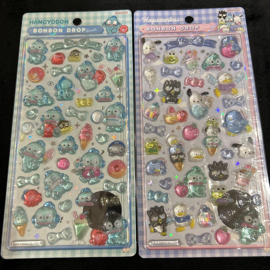 正規品　ボンボンドロップシール　第二弾　サンリオ　コンプリート　全8種