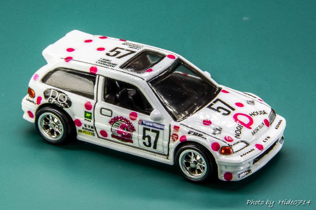 ★自作 カスタム★ 90’ホンダシビックEF【N1耐久 のりピーシビックカラー】