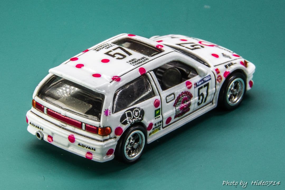 ★自作 カスタム★ 90’ホンダシビックEF【N1耐久 のりピーシビックカラー】