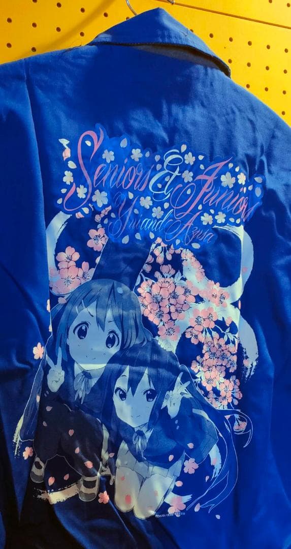 ◤未使用 けいおん！ ◢ K-ON! 平沢唯 中野梓 コーチジャケット