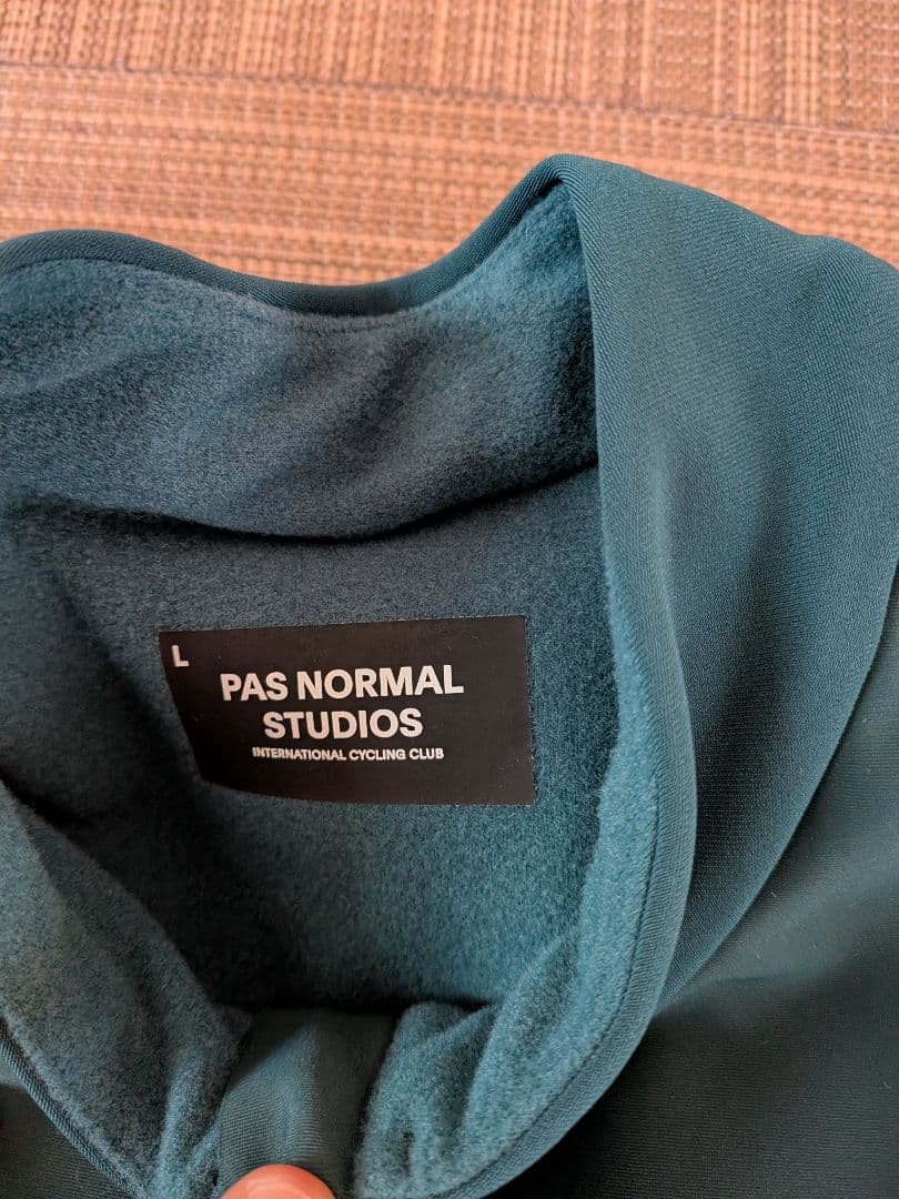 PAS NORMAL STUDIOS サイクルジャージ Lサイズ ダークグリーン