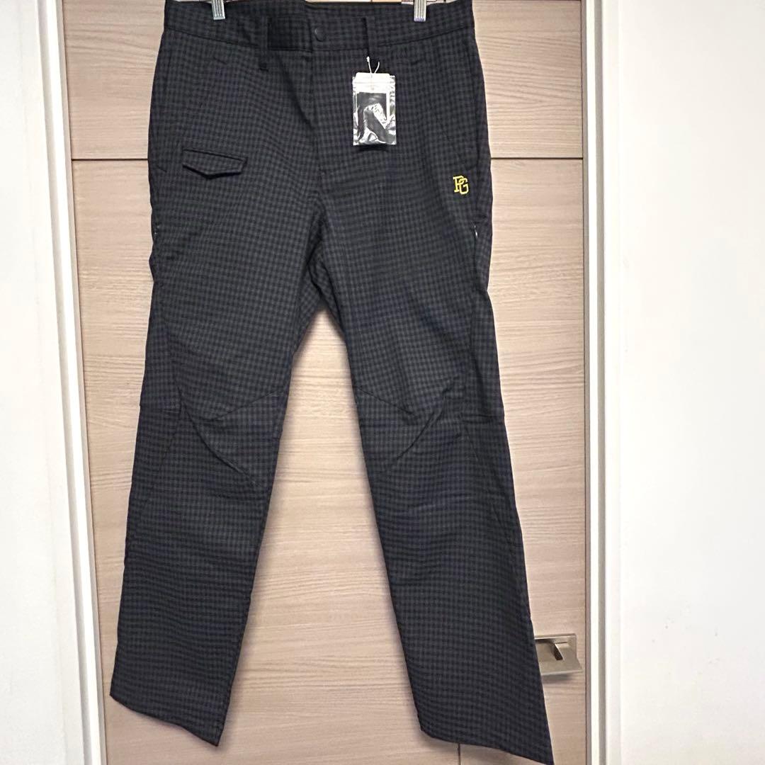 新品未使用 パーリーゲイツ チェック柄 ゴルフパンツ 裏起毛 メンズ 6