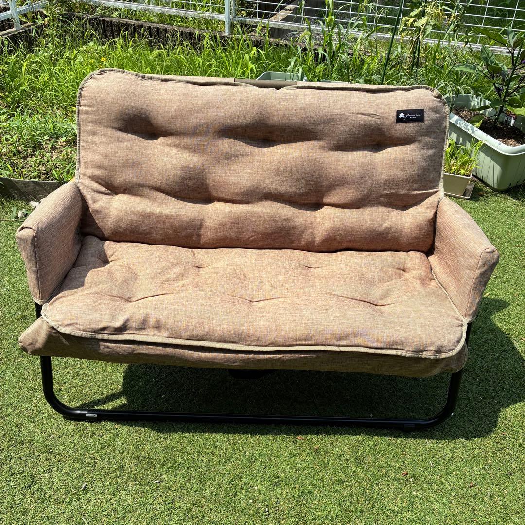 【美品】LOGOS グランベーシック チェアfor2 専用カバー　セット