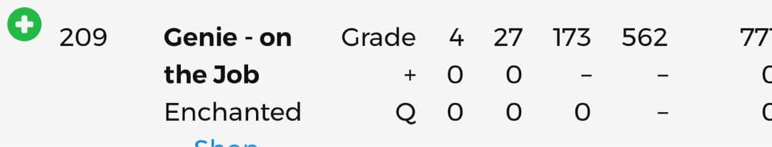 ロルカナ Lorcana エンチャンテッド enchanted ジニー PSA