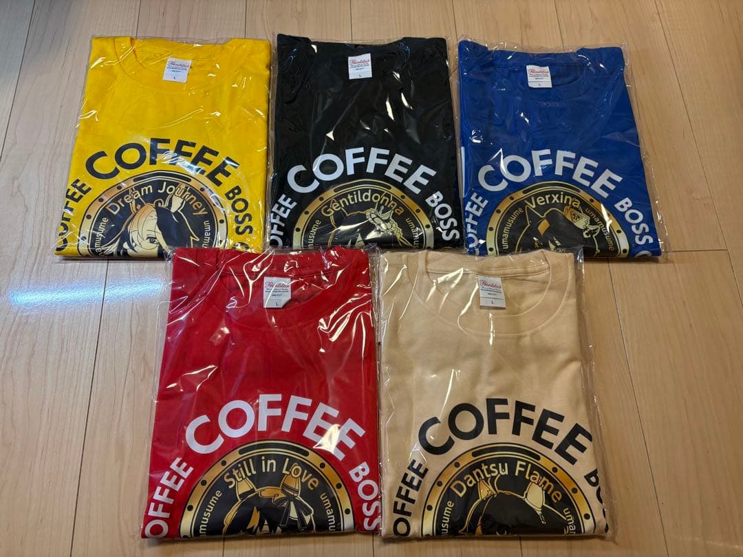 BOSSオリジナル ウマ娘コラボTシャツ