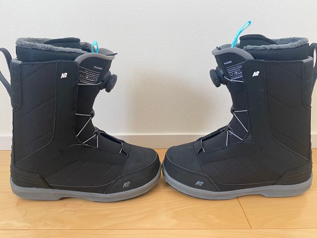 美品　K2 Raider ブラック スノーボードブーツ　26.5