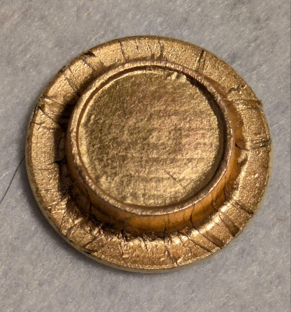 茶入 工芸品/茶道具 京都清水焼 桶谷定一作 肩衝茶入 金襴仕覆付