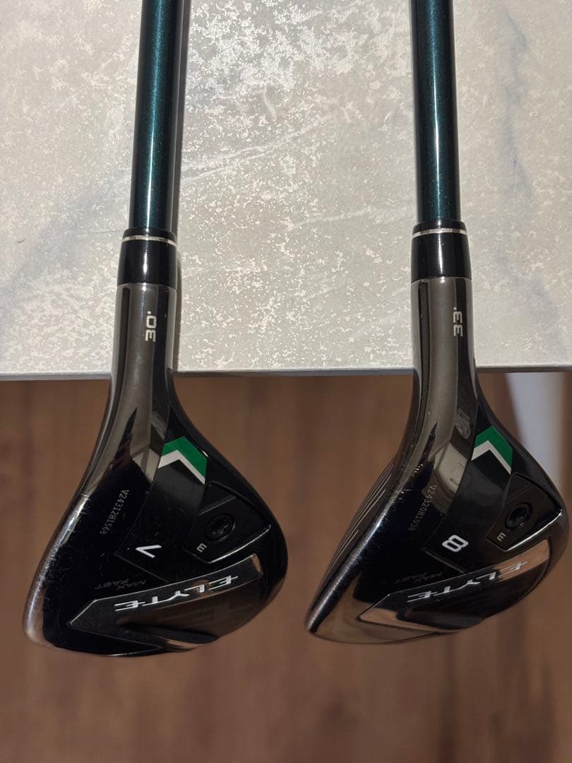 キャロウェイ エリート MAX FAST ユーティリティ　U7•U8 2本セット