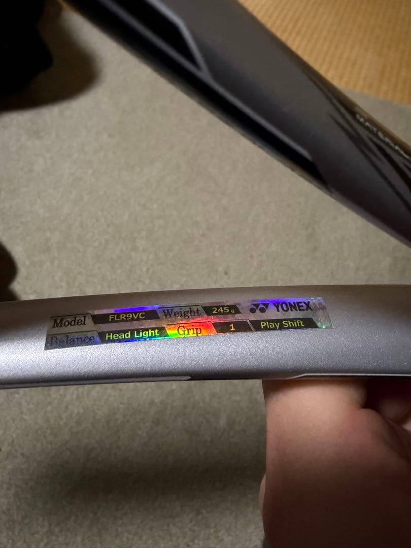 YONEX ヨネックス F-LASER 9V エフレーザー9V（ホワイト）