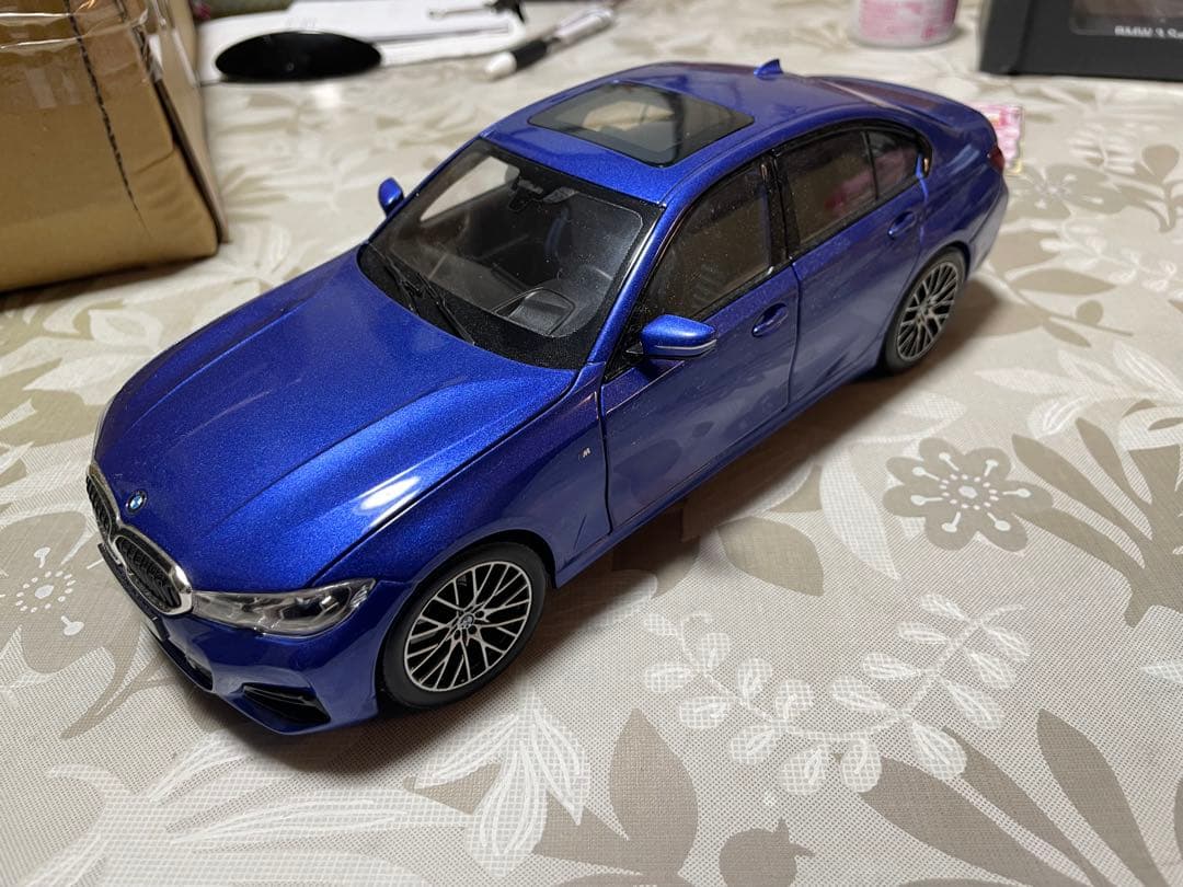  3シリーズ ミニカー 青　NOREV製