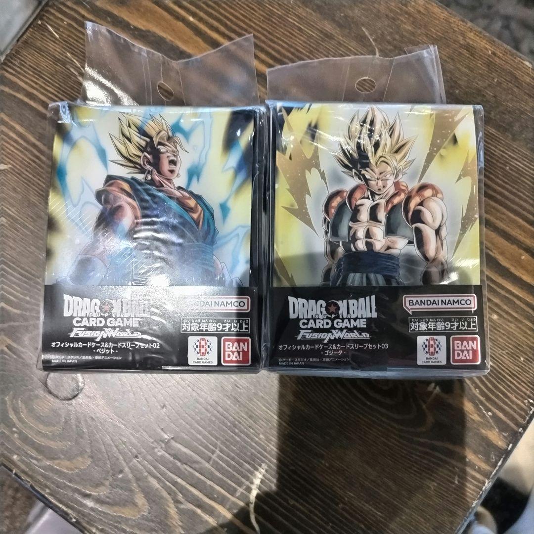新品未開封 ドラゴンボールカード カードケース ベジット ゴジット