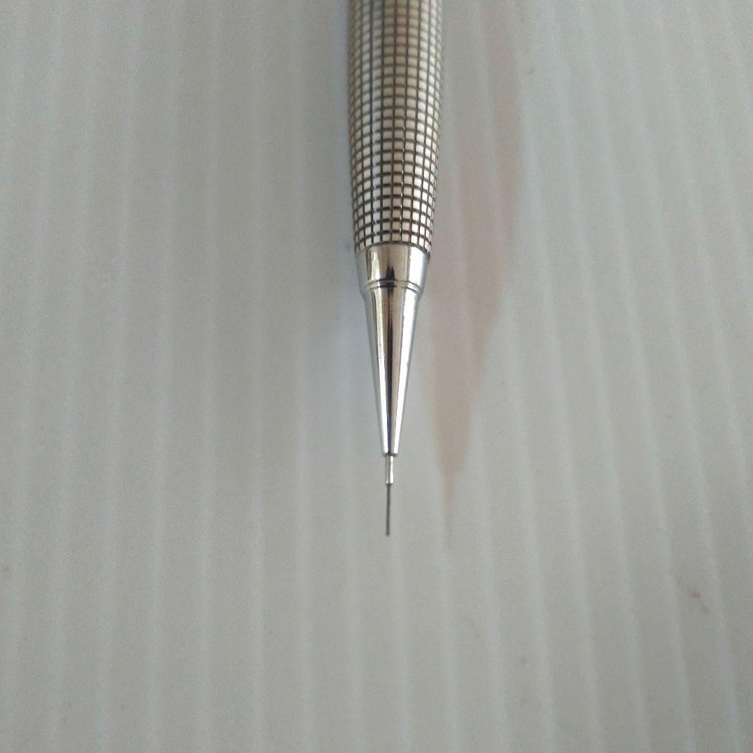 【廃番レア】ニューマン スーパー2 0.2ミリ シャーペン 格子 食刻 蝕刻