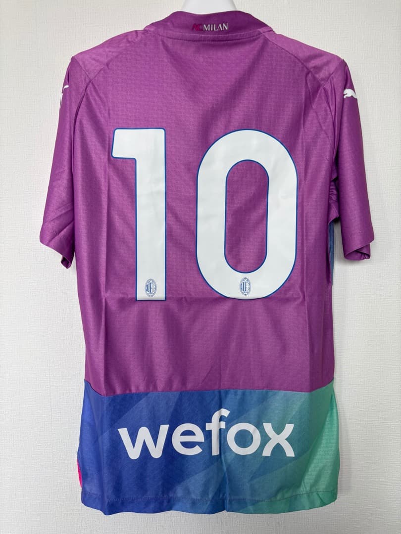 【レア新品未使用】ACミラン 2023/24 3RD レオンユニフォーム L