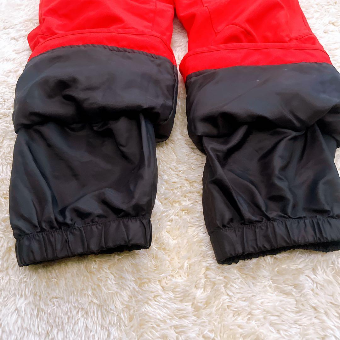 【フェニックス】スキーウェア　キッズ　上下セット　ネイビー　レッド　130 防寒