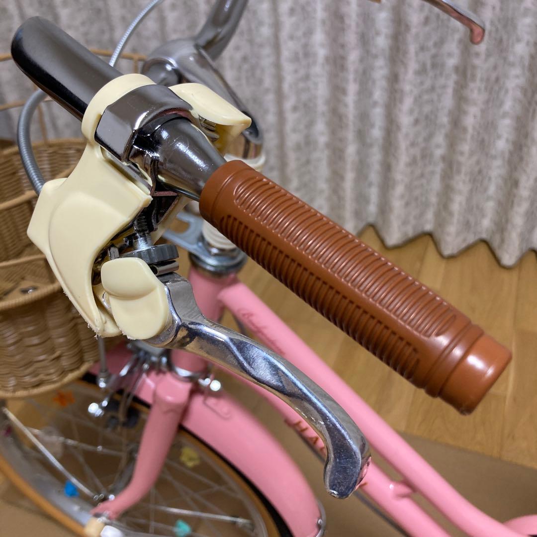 【美品】ブリヂストン　子ども用自転車　18インチ　ピンク