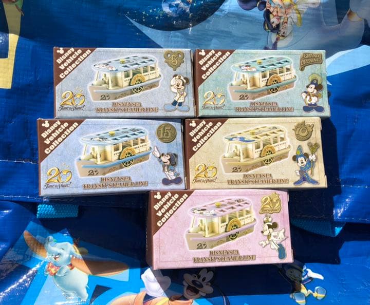 ディズニーシー　周年　5種類　トミカ　セット