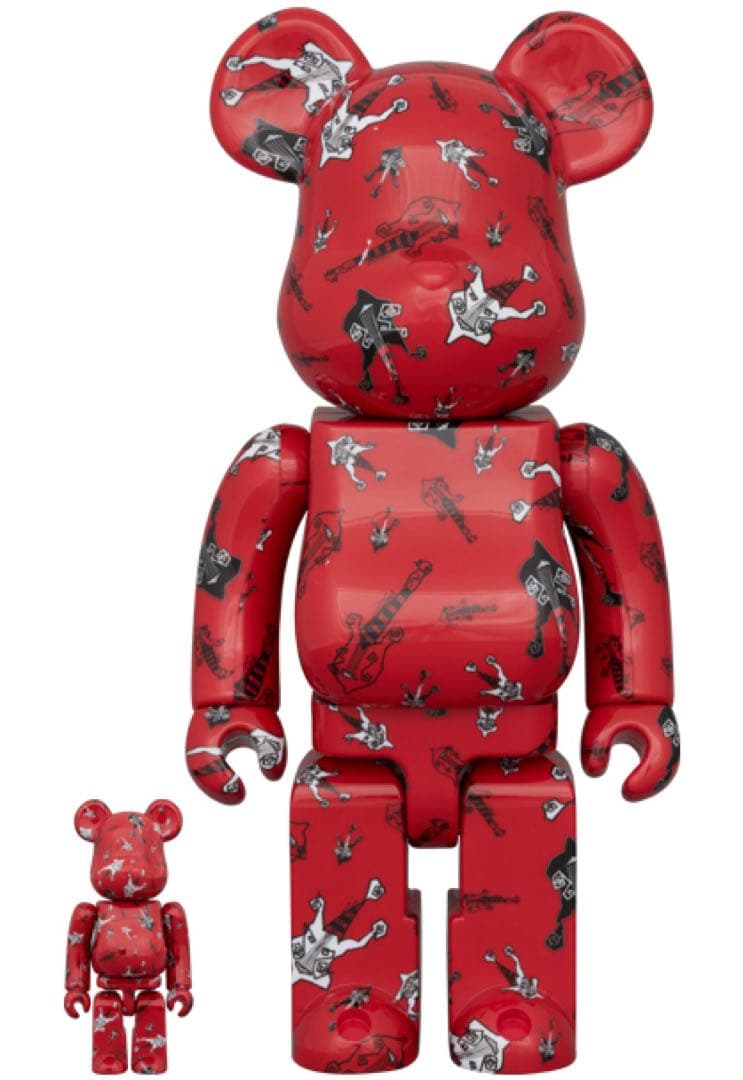 BE@RBRICK BUCK TICK 今井寿 RED 100％ 400％ e