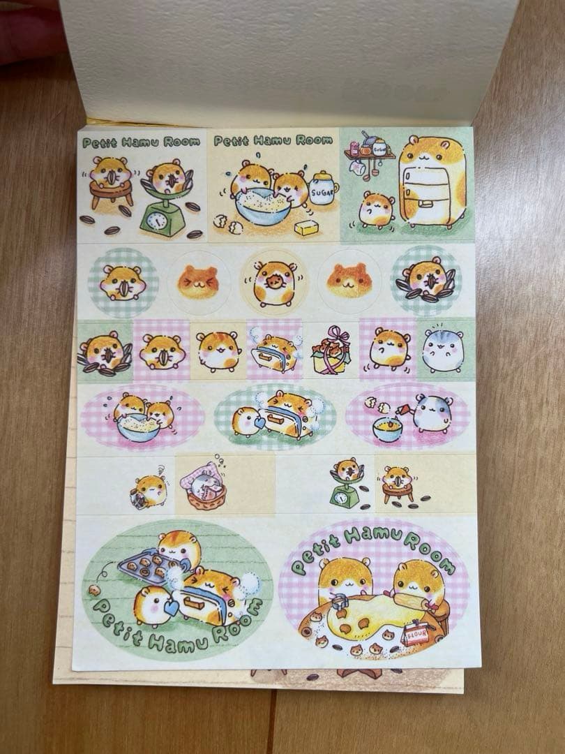 Petit Hamu Room メモ帳　平成レトロ　当時物　ハムスター