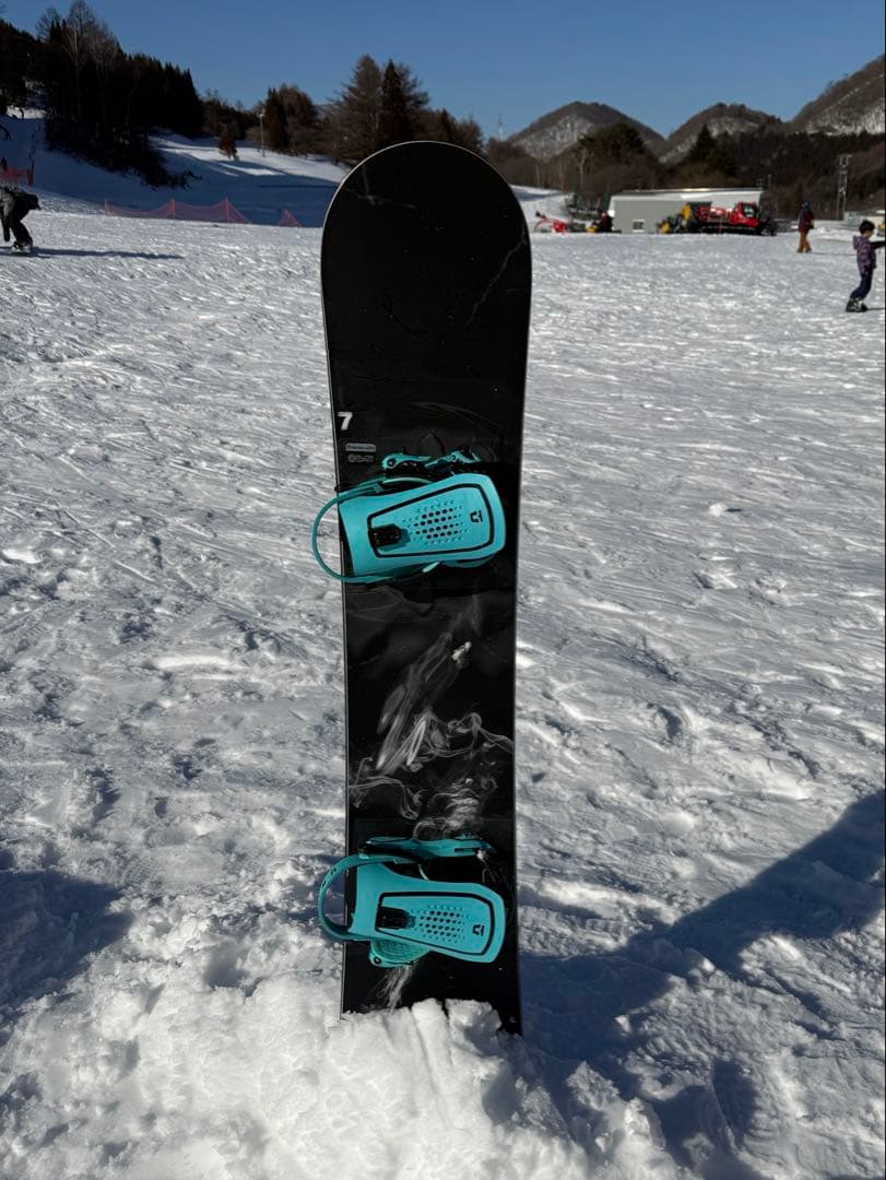 Rice28 RT7 152 ボード、クランプ、ブーツ、ボードバックセット