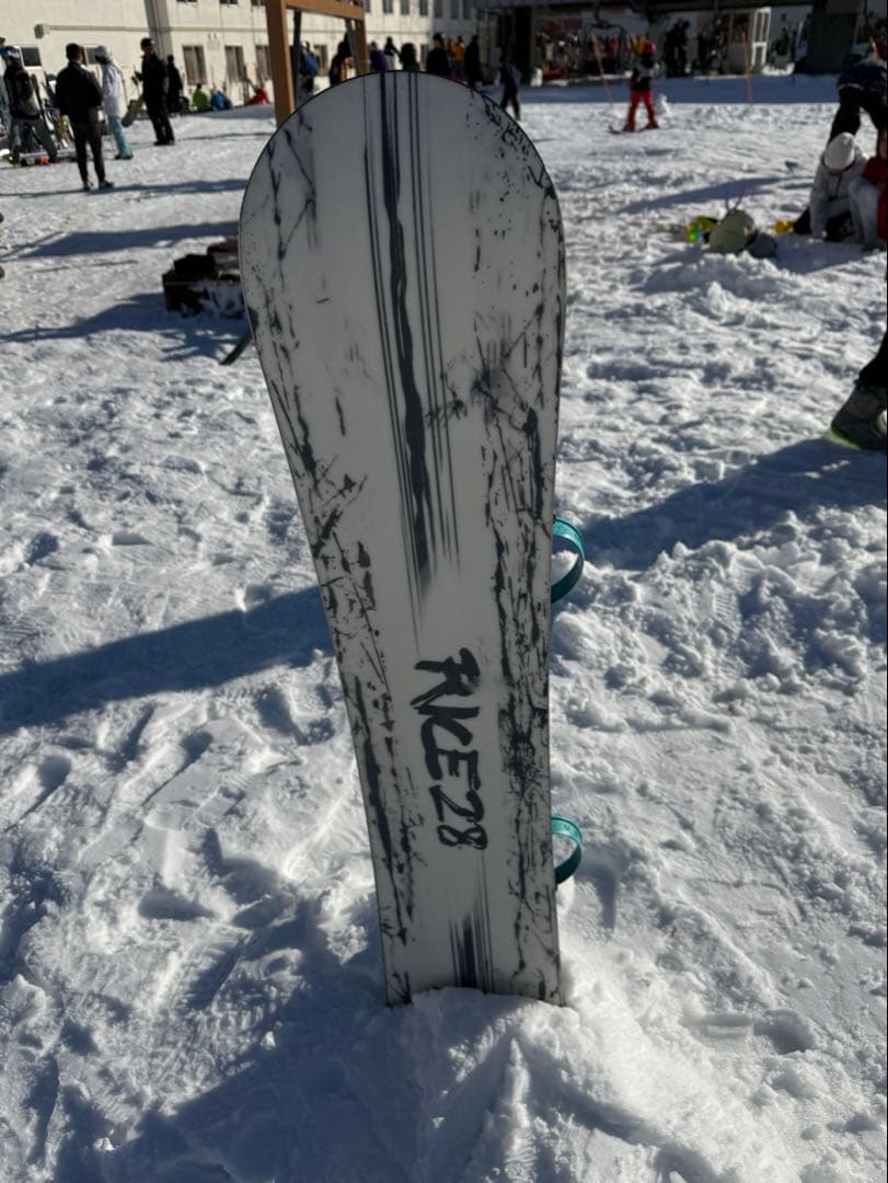 Rice28 RT7 152 ボード、クランプ、ブーツ、ボードバックセット