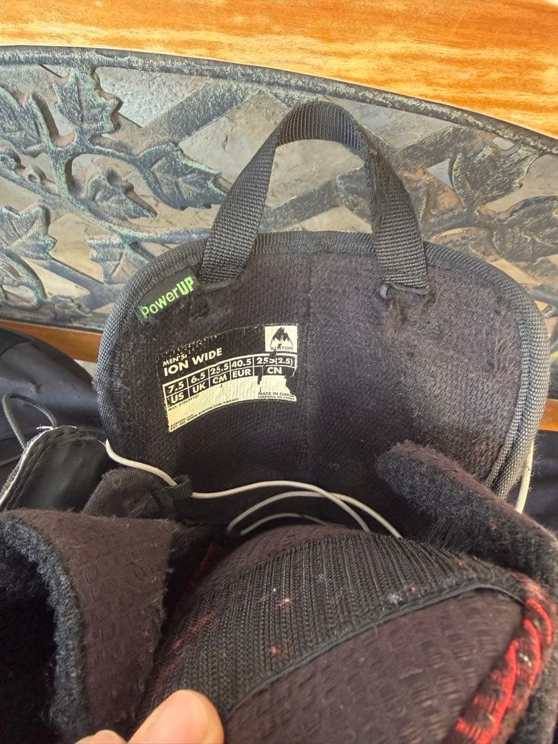 Rice28 RT7 152 ボード、クランプ、ブーツ、ボードバックセット