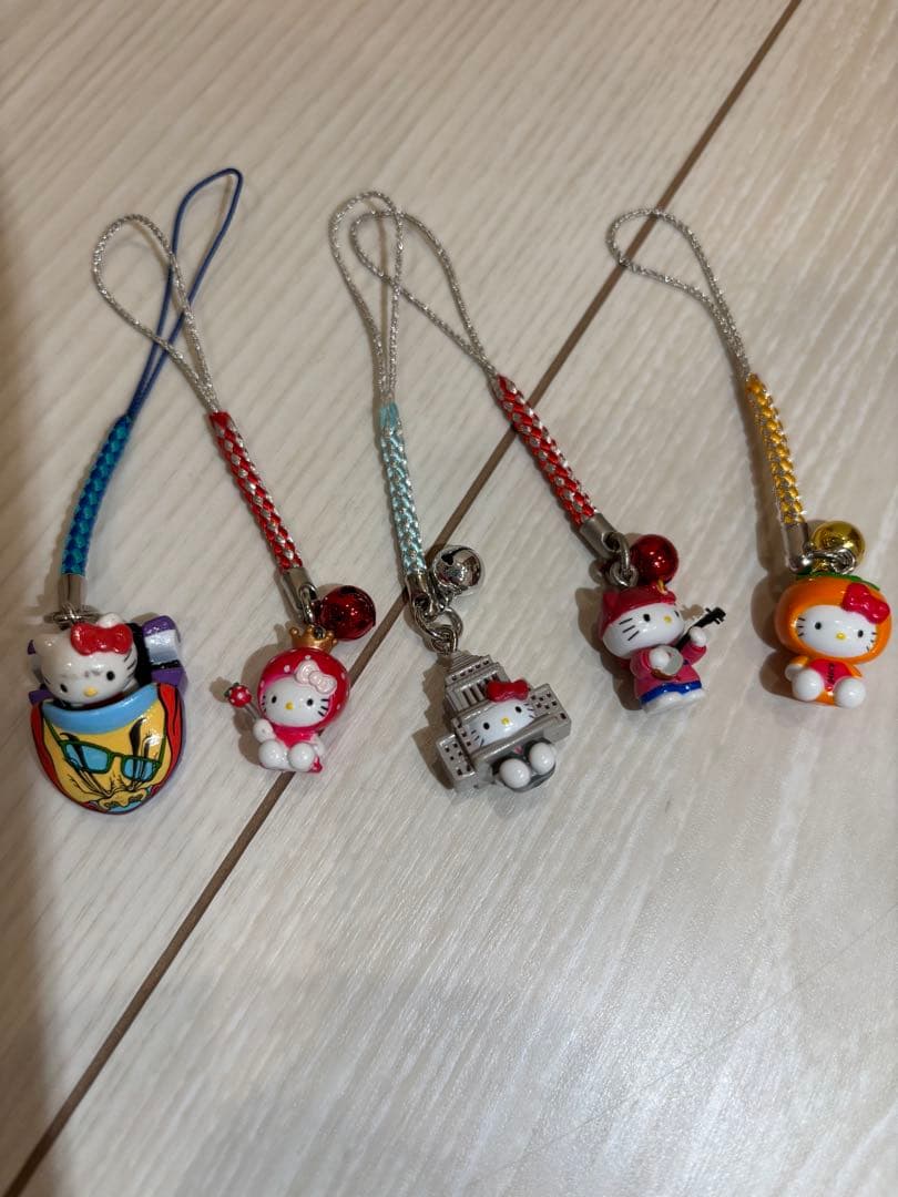 ハローキティ ストラップ 15個セット