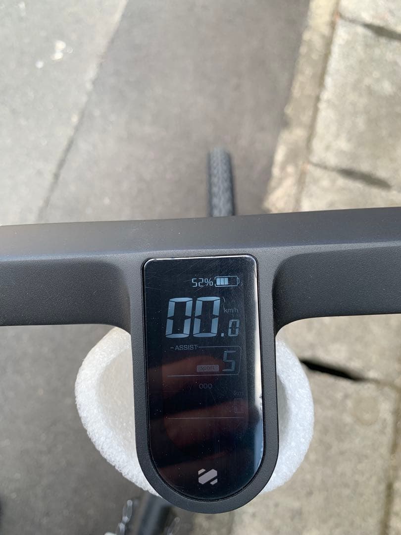 HONBIKE電動アシスト自転車スタンダート　黒白