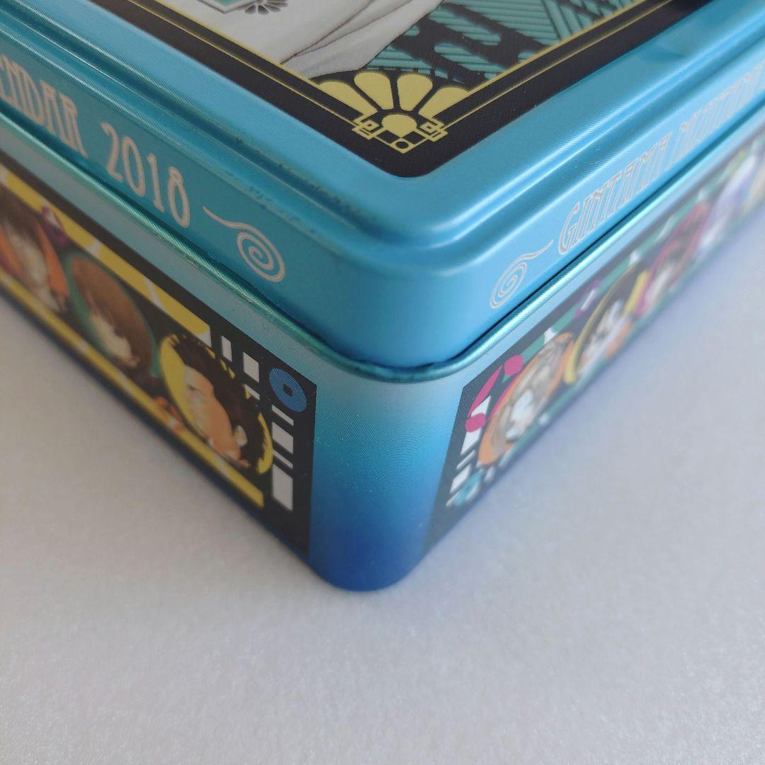 d*9様 銀魂 缶入り日めくりカレンダー コミックカレンダー 2018 使用済み