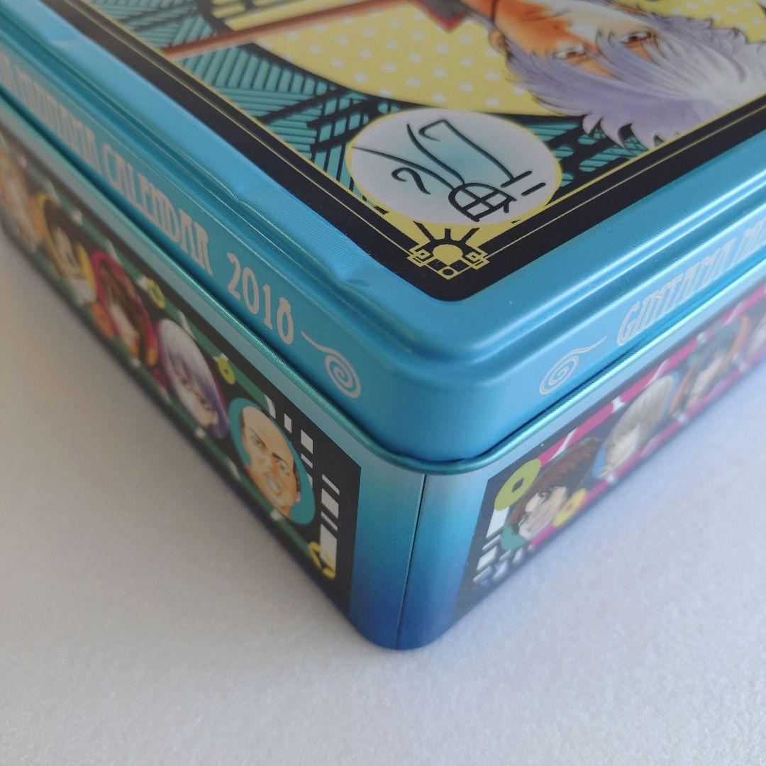 d*9様 銀魂 缶入り日めくりカレンダー コミックカレンダー 2018 使用済み