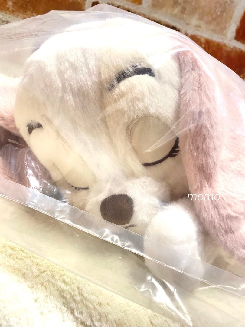 【新品タグ付き】⭐️わんわん物語 ⭐️レディ ⭐️クッション⭐️ディズニーストア⭐️