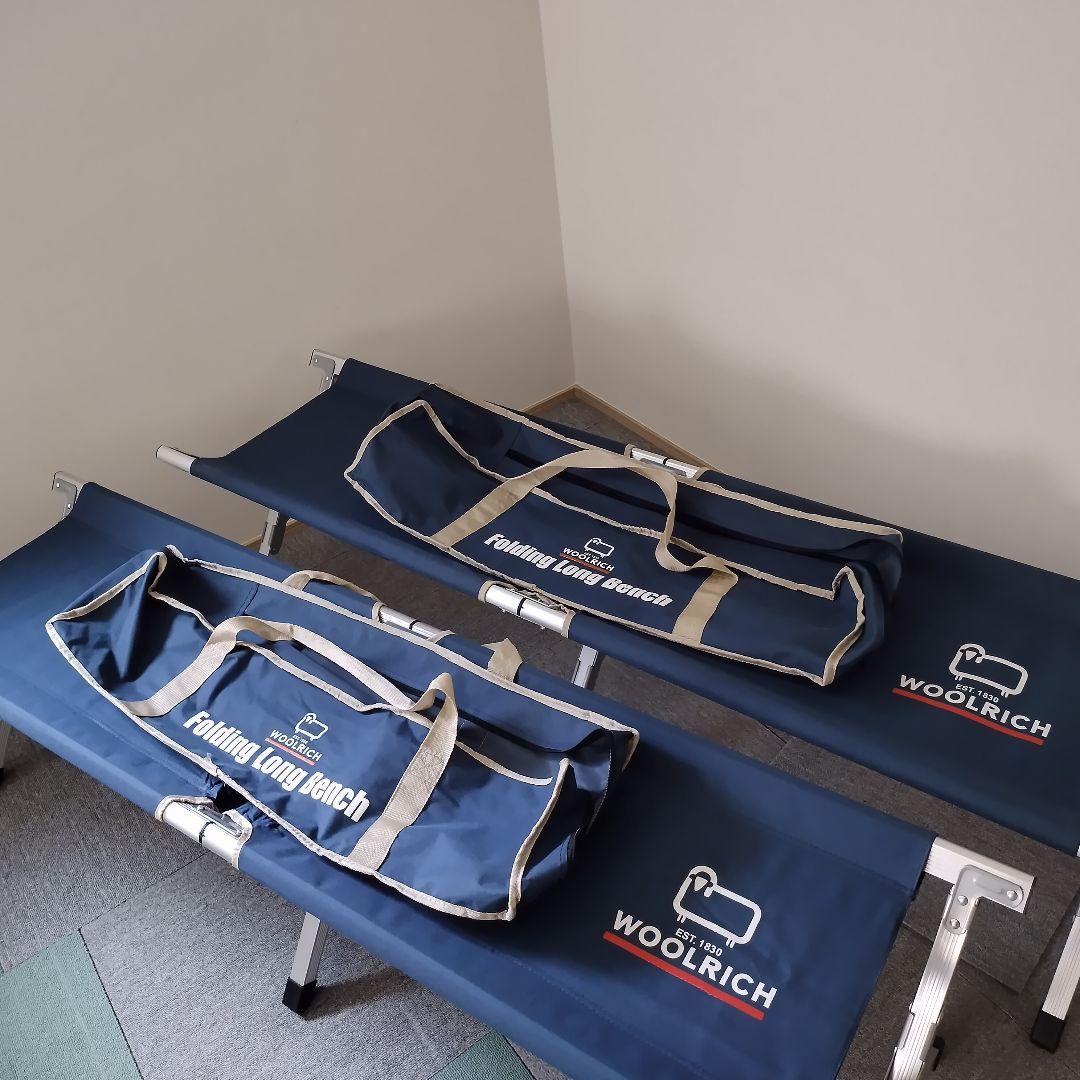 ★☆彡 【2人～10人用】☆横にもなれるロングベンチ 2台セット