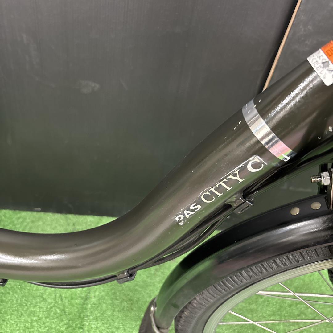 電動自転車 YAMAHA PAS CITY C カーキ　48