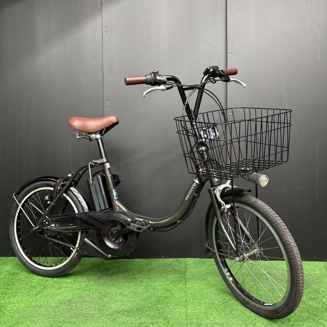 電動自転車 YAMAHA PAS CITY C カーキ　48