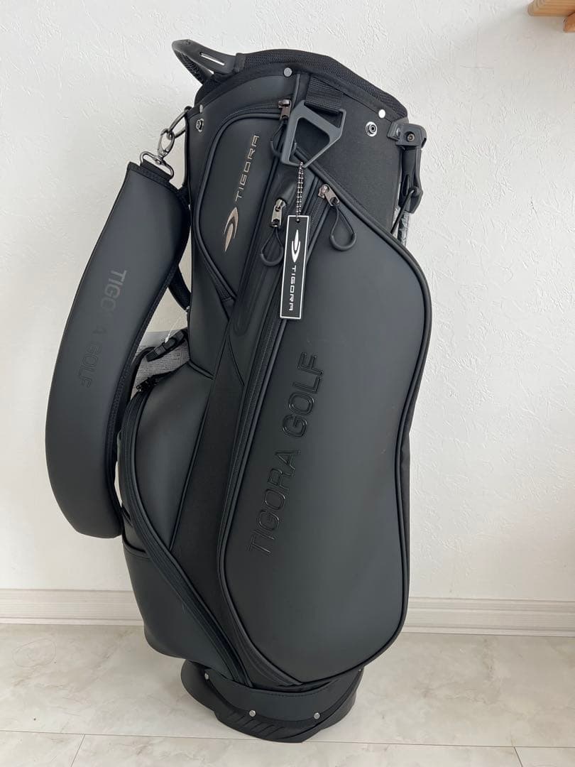 新品ティゴラ　スタンドキャディバッグ 9型　ブラック