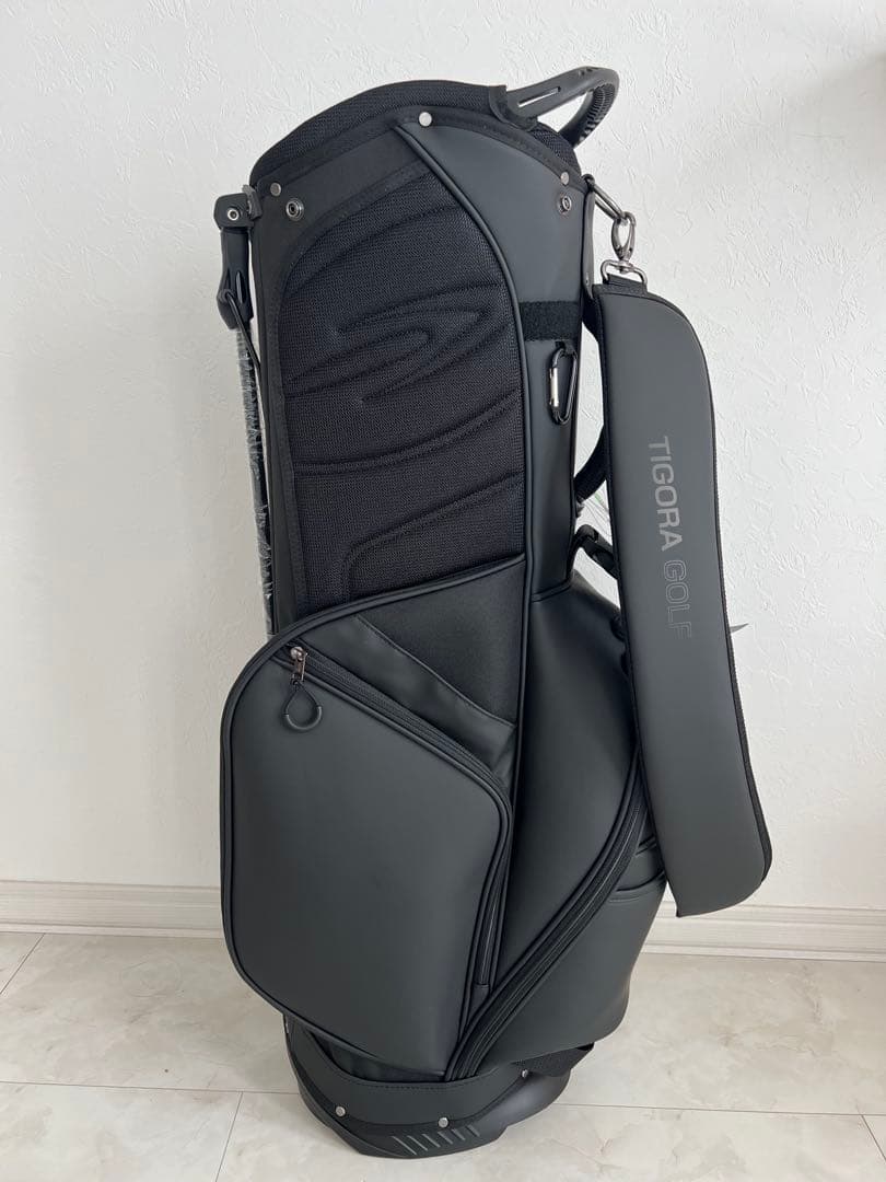 新品ティゴラ　スタンドキャディバッグ 9型　ブラック