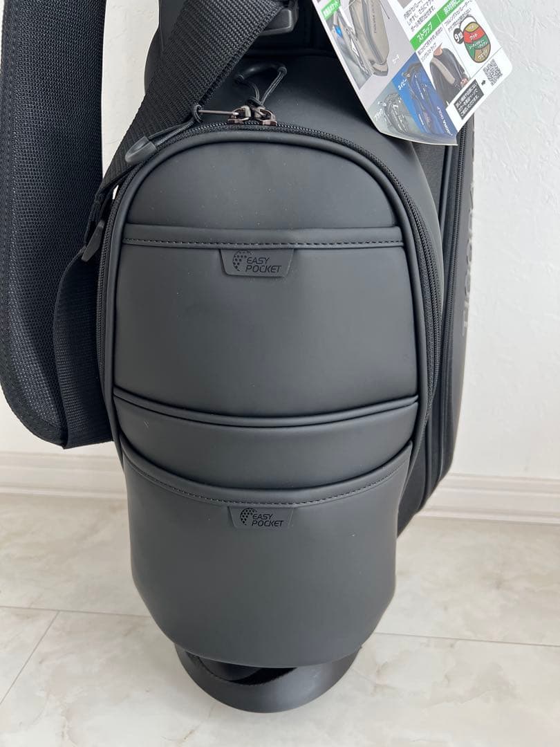 新品ティゴラ　スタンドキャディバッグ 9型　ブラック