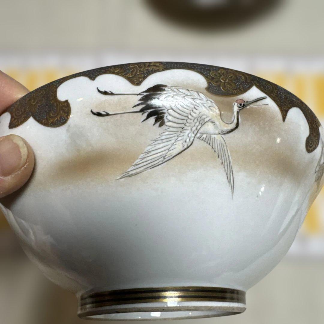 明治時代の骨董、最終価格、アンティーク、久谷　谷口製