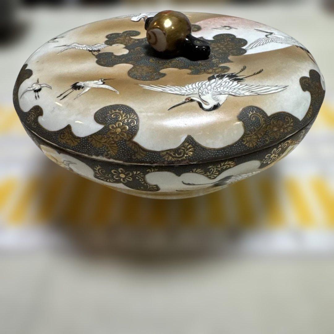 明治時代の骨董、最終価格、アンティーク、久谷　谷口製