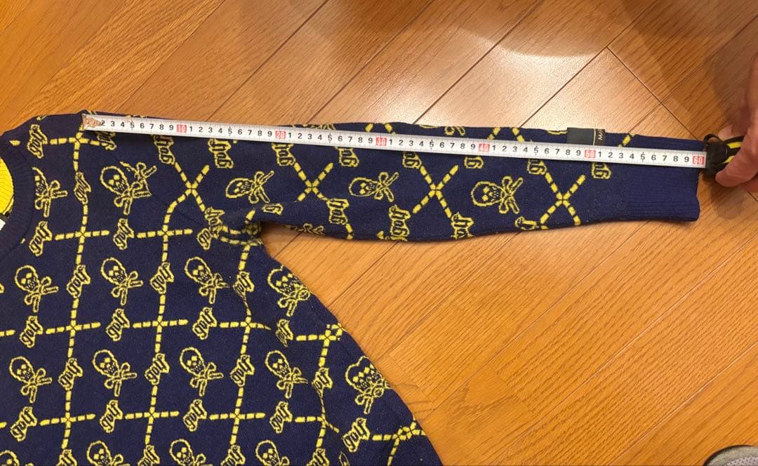 MARK & LONA スカルデザイン セーター