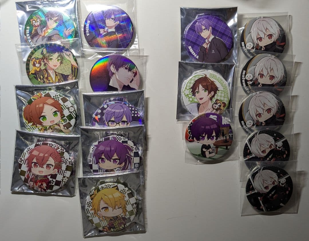 浦島坂田船 缶バッジ うらたぬき あほの坂田 となりの坂田 志麻 センラ 実写