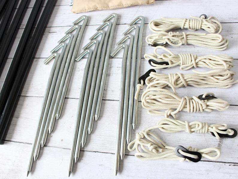 サバティカル モーニンググローリー TC ライトベージュ インナーテント付き