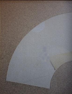 前田青邨 「一服（白描）」日本画(紙本・水墨・淡彩） 扇面　額装　東美鑑定証付