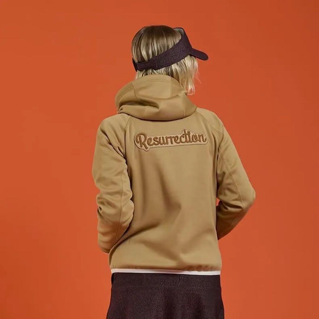 レザレクション　新品　Lサイズ キャメル　パーカー