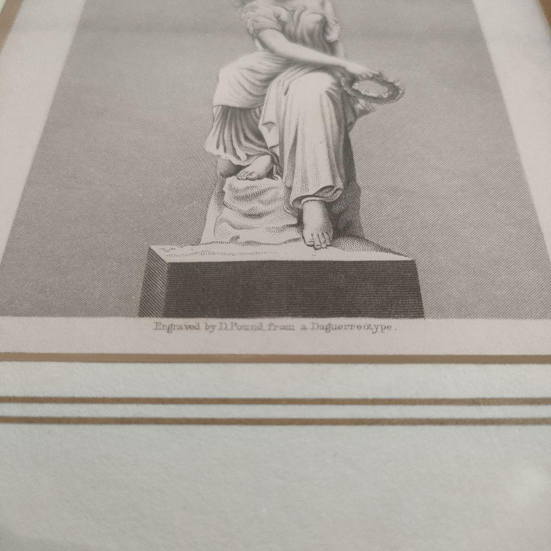 \"新品\"E.Roffeエドウィン ロッフェ　銅版画『勝利の女神』1800年代制作