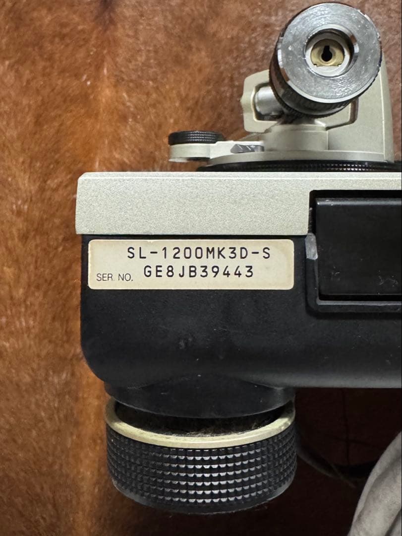 Technics SL-1200MK3D 完動品 保証書付き おまけ針 ワケアリ