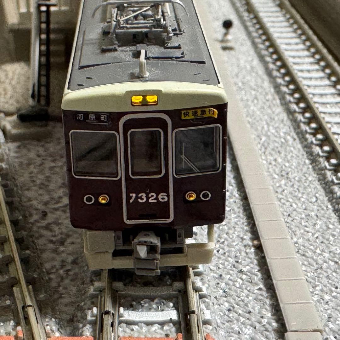 GREENMAX 阪急7000/7300系 先頭車2両増結セット