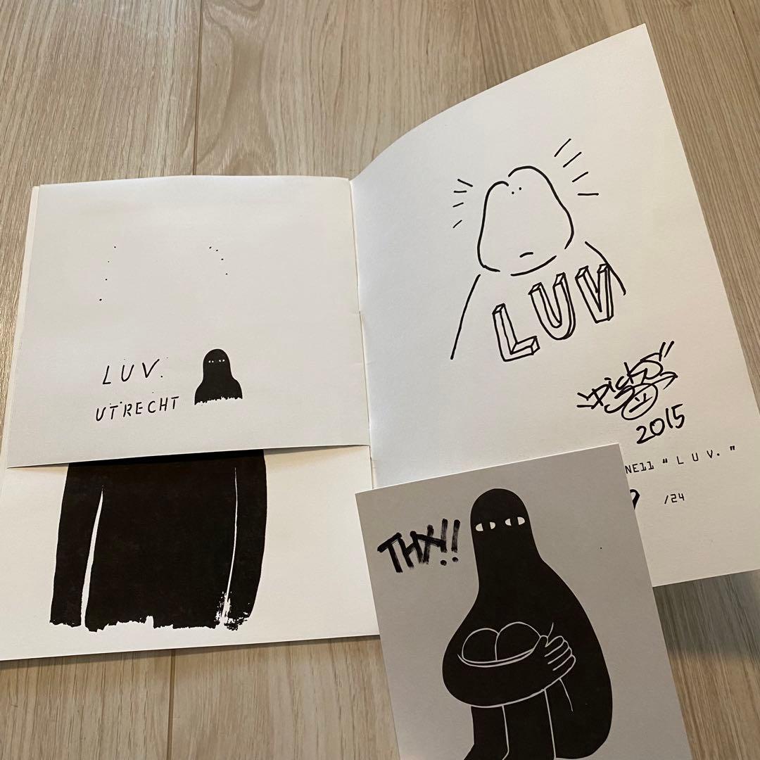 Ly painter 初期 ZINE LUV サイン入り